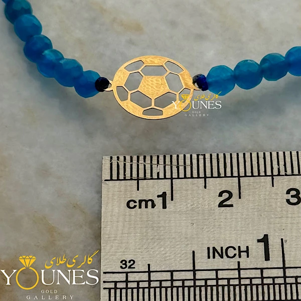 دستبند سنگی توپ طلا لیزری